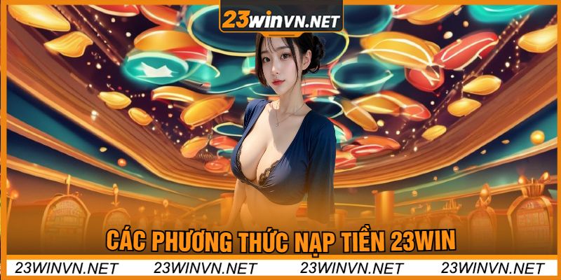 Các phương thức nạp tiền 23win