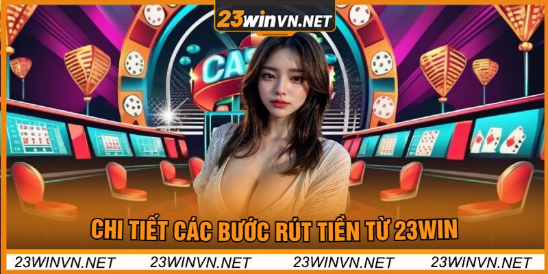 Chi tiết các bước rút tiền từ 23win